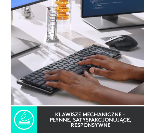LOGITECH MX MECHANICAL KEYBOARD US INTL - 1044978 - zdjęcie 5